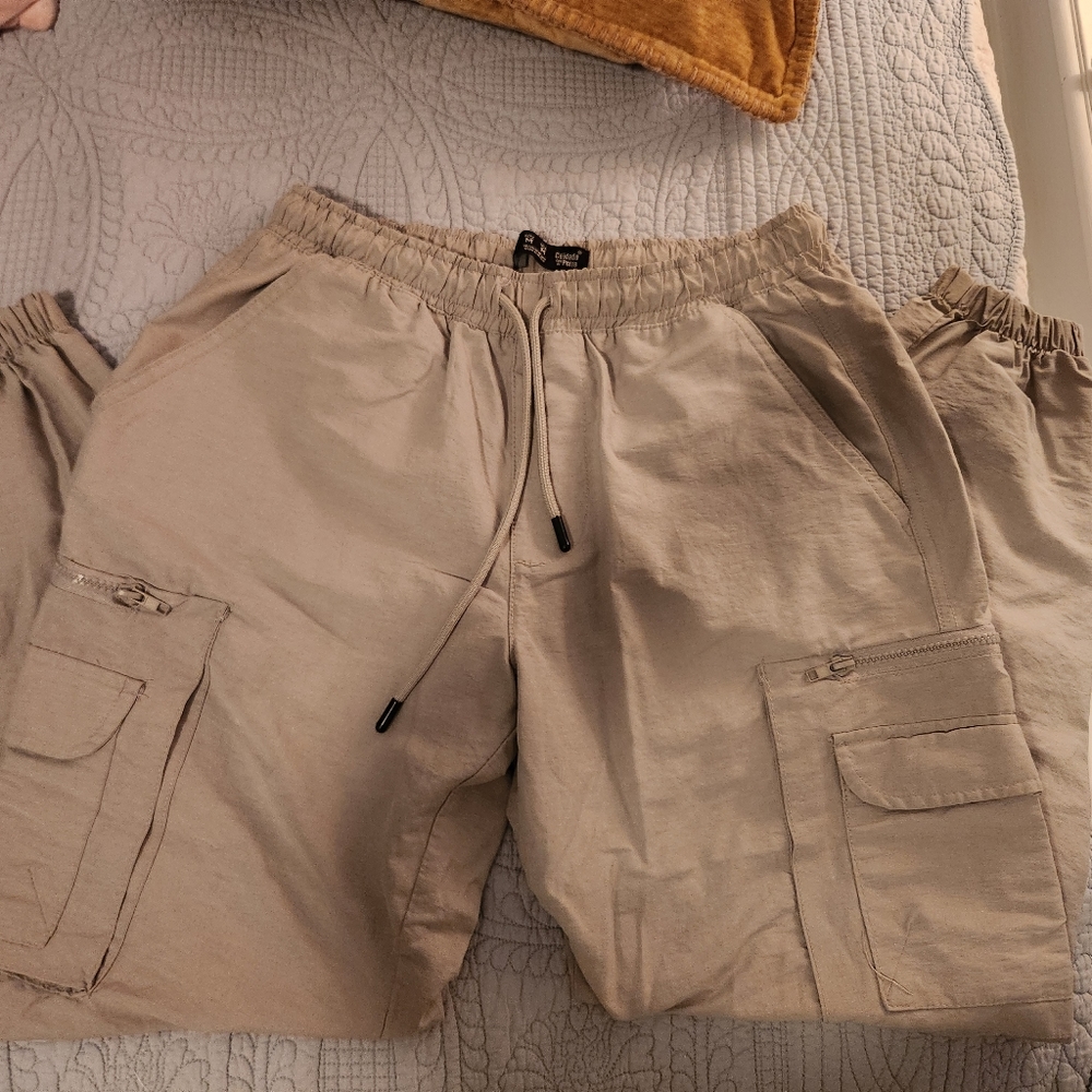 Cuidado con el Perro slacks! Medium Heather gray